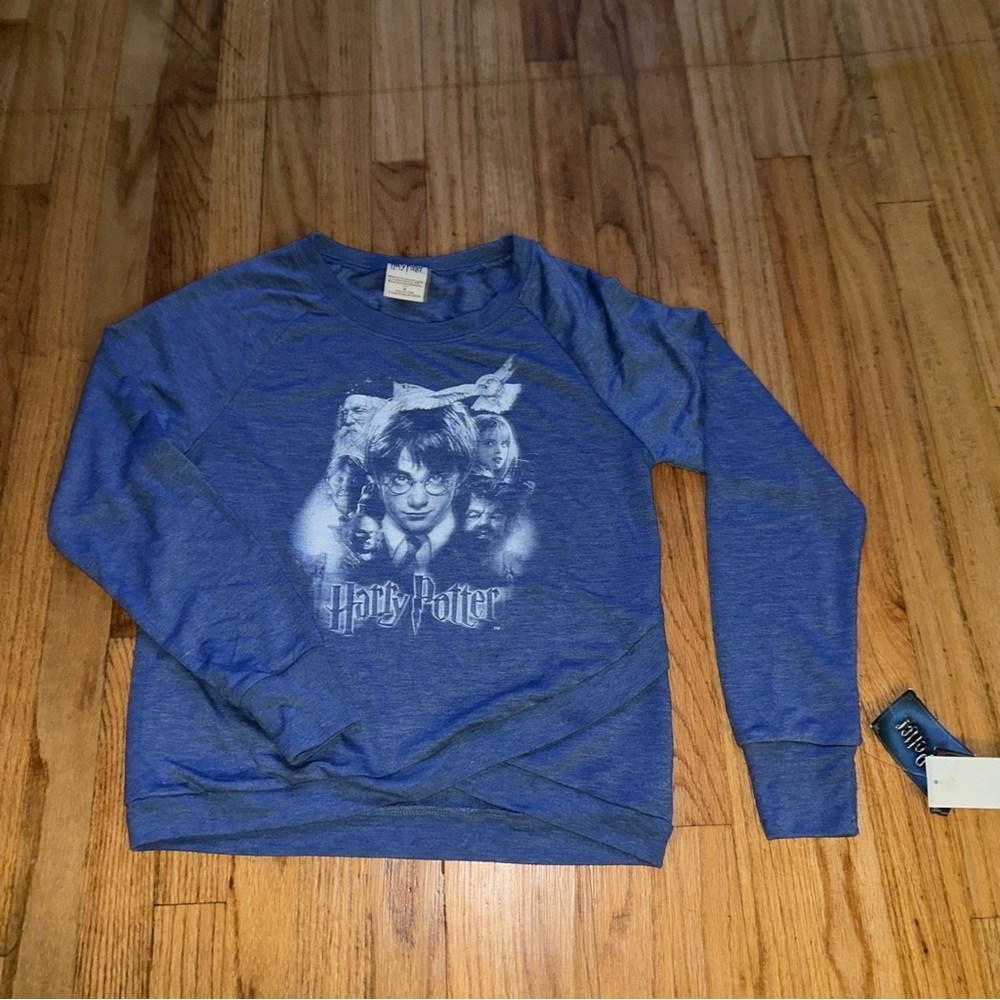 Warner Bros. Harry Potter Blue Long Sleeve Tee
